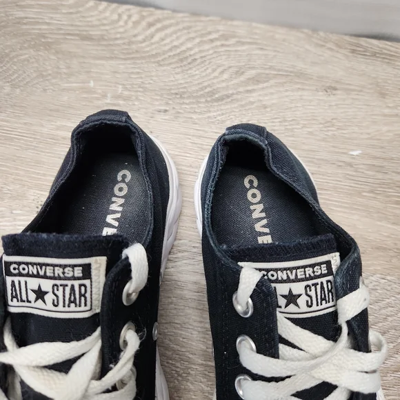 WOMENS CONVERSE CHUCK TAYLOR LIFT CABLE OX PLATFORM SIZE 6.5 568894C - Picture 9 of 10